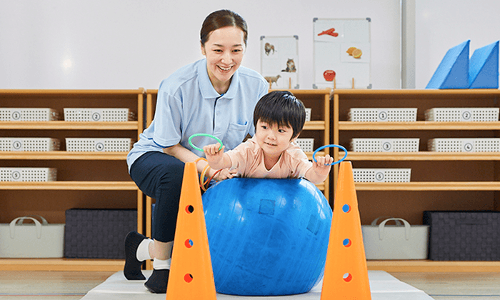 運動療育の様子