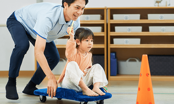 運動療育の様子